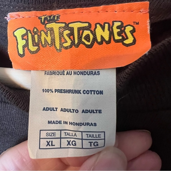 Vintage Flintstones “Bedrock City Rocks” T-Shirt Men’s XL Embroidered 90’s y2k - Picture 6 of 6
